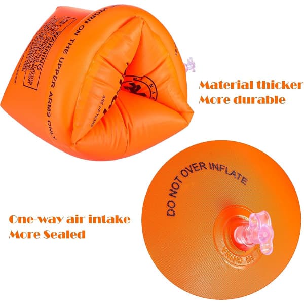IC 6 stk Simarmringe PVC Arm Floaties Oppustelig