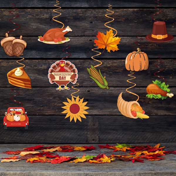 IC 24 ST Thanksgiving hängande tak virvelhänge & hängande