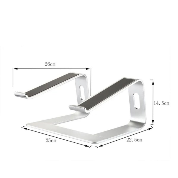IC CNE Laptopstativ, Ergonomisk, Stativ kompatibelt med Lap