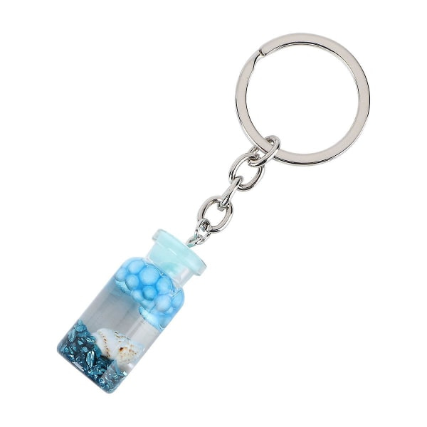 Monitoiminen avaimenperä Nautical Autokoriste Upea avaimenperä Trendikäs avaimenperä (10,5X3cm, sininen) IC