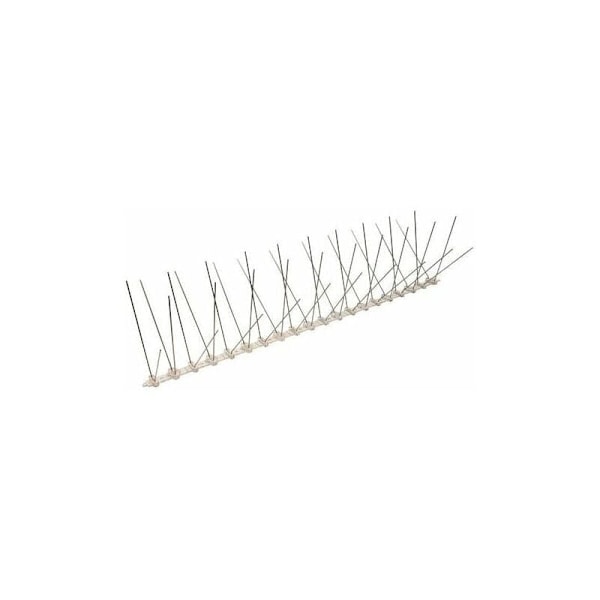 10 meter anti-duepigger 4 rader i polykarbonat - kvalitetsløsning for fuglekontroll..DEBUNS