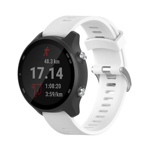 IC Klockarmbånd Vit 20 mm Garmin Forerunner 245 Vit 20 mm