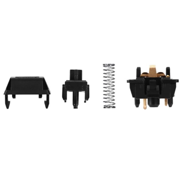 IC 10st JWICK V2 Svart Switch Gaming Mekanisk Tangentbord 5 Pin Li