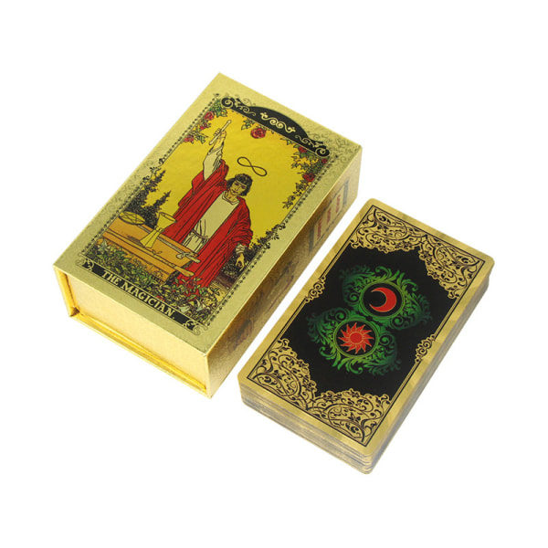 Tarot Oracle Card Spådom Skjebne Tarot Deck Spill OneSize