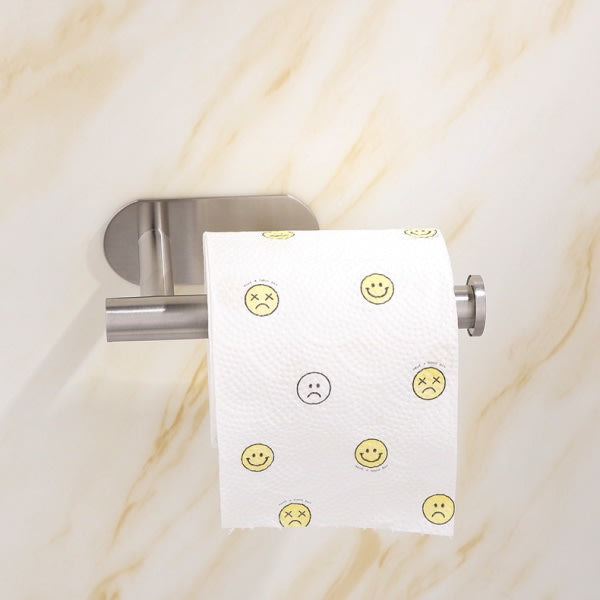 IC Väggmonterad toarullhållare i rostfritt stål för kök guld