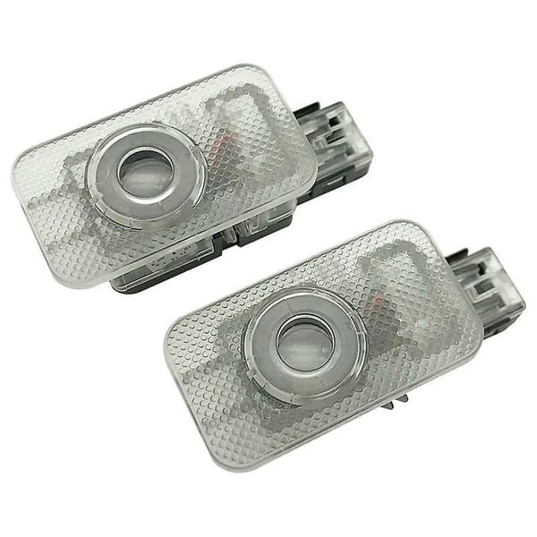 2 stk. dørlys til Volvo Rdesign Xc90 Xc60 Xc40 V90 S90 V40 V60 S60 S80 Volvo Courtesy Light Rdesign Logo Welcome Light - Perfekt