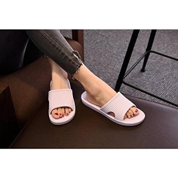 IC Dam & Herr Halkskyddade Tofflor Inomhus Utomhus Badsandal Mjuk Skumsula Poolskor Hus Hem Slide 38-39