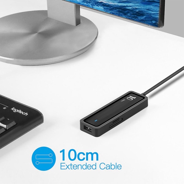 IC Hub kontorskortläsare, multiportsadapter