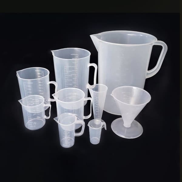 IC Klar plast gradert målebeger for bakebegervæske 2000ml