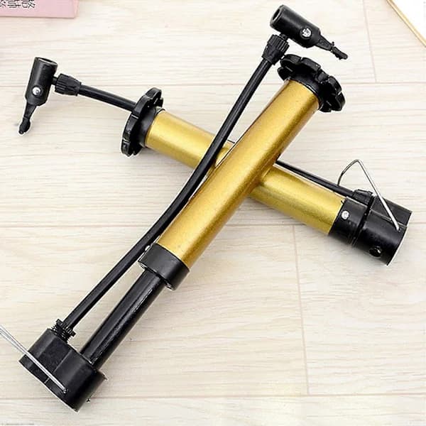 Portable Durable Stainless Steel Bicycle Pump - High Pressure Pump for Bikes & Balls YNP
