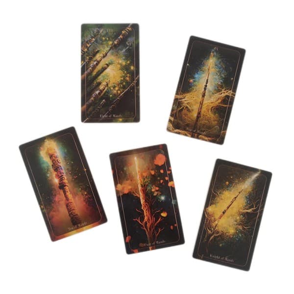 12x7cm Tarotkort Sæt Divination Delusion Tarotkort
