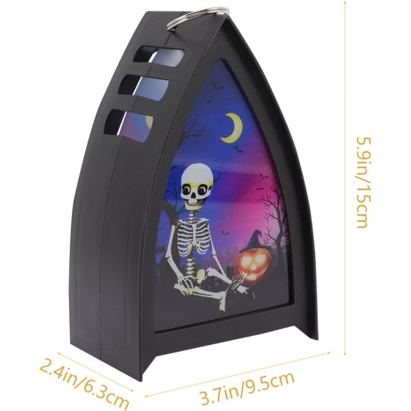 IC Halloween-juhlalampun koriste: Halloween-työpöydän koriste juhla-tarvikkeeksi