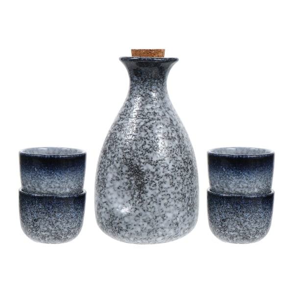 Keramiikkakuppi Te Sake Set Sake-lasi Sake-setti Sake-setti Saki-kuppi Sekoitettu väri 8X8X14CM Sekoitettu väri 8X8X14CM