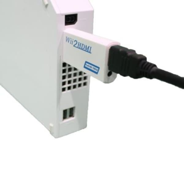 IC Wii til HDMI-adapter med 3,5 mm lydoutput, understøtter