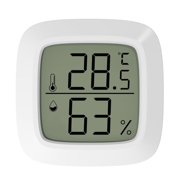 IC Inomhustermometer LCD Digital Rumshygrometer Mätare 1(Celsius)