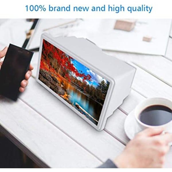 IC 3D kannettava taittuva näytönvahvistin matkapuhelimelle