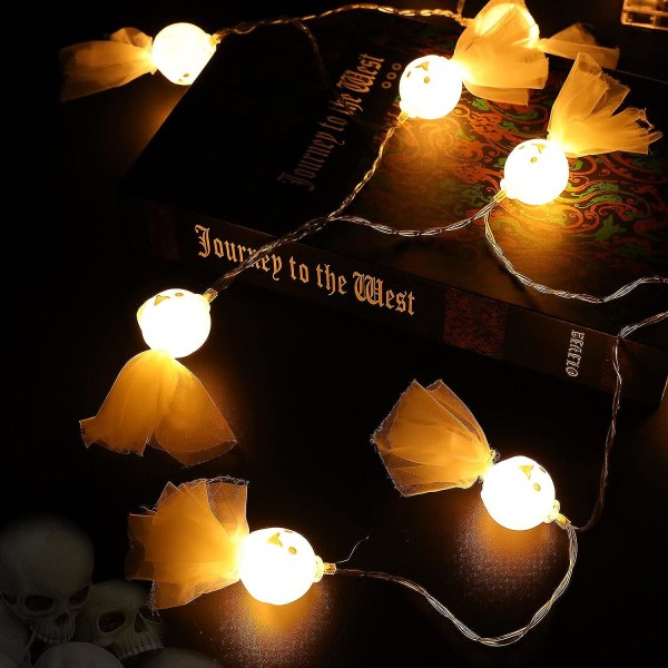 IC Spooky Halloween -valoketjut - 10ft 20led, 2 valaistustilaa
