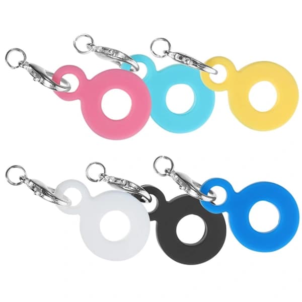 6 Pcs Straw Decorations Reusable Straw Pendants Straw Silicone Charms Portable Props