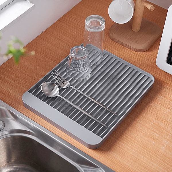 IC Diskmatta med kiselalgerabsorbent, 33,5 x 25,5 x 2 cm