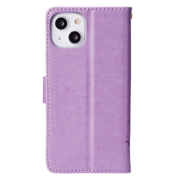 Fjärilsfodral för iPhone med tre kortfack