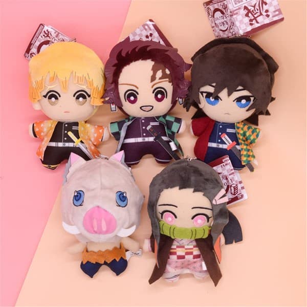 IC Demon Slayer Nezuko Kamado -pehmolelu avaimenperä -5,9'' (Nezuko)