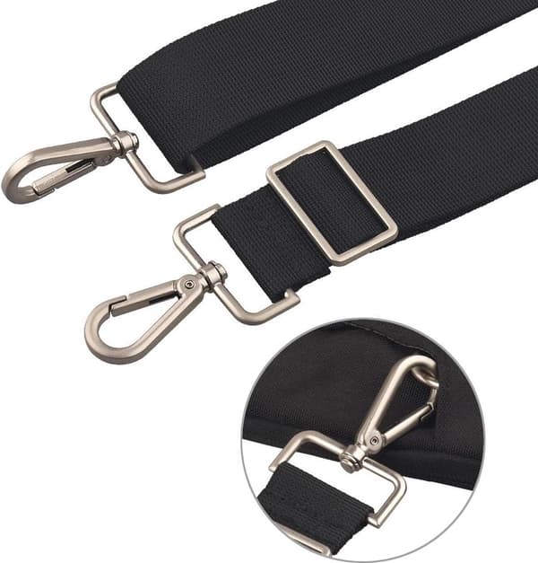 Väskrem, Universal, 133 cm, Justerbar Ersättningsaxelrem för Väskor, Kamera, Crossbody
