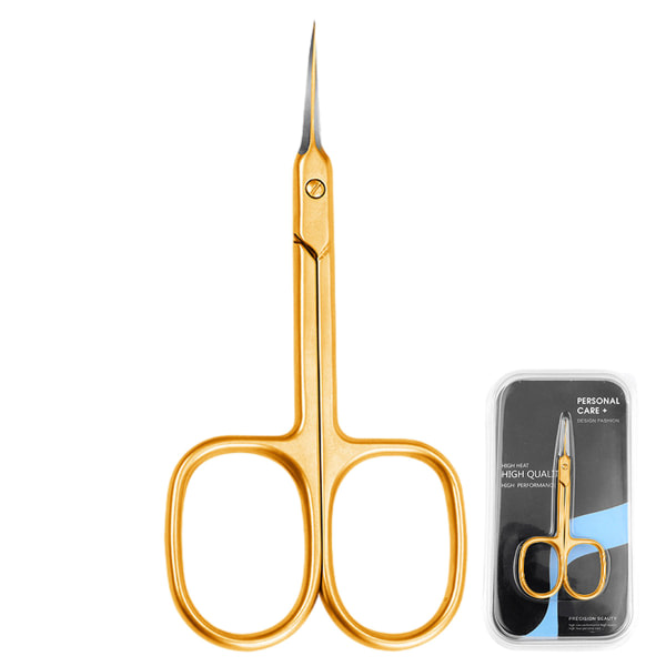 IC Nagelsax, multifunktionell nagelbandsmanikyr i rostfritt stål golden