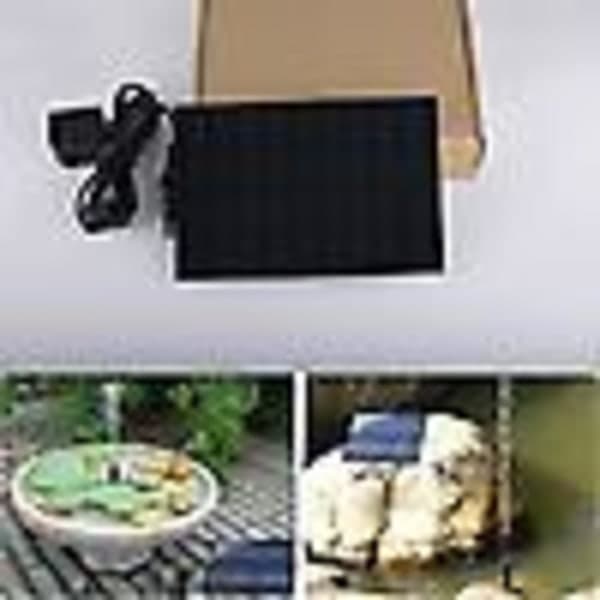 IC Solvattenfontänpump för fågelbad, 1,8W Solvattenfontän Sol