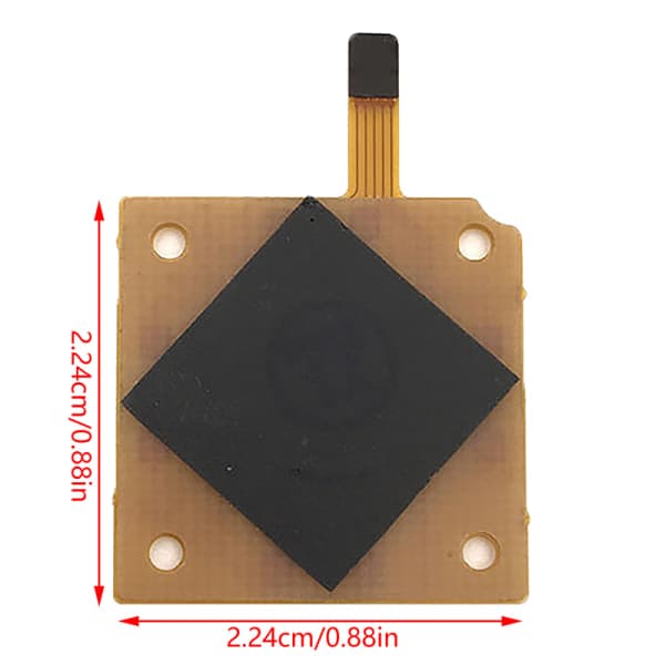 IC 3DS XL Controller D Pads Metal Snap PCB Board-knap Ledende Ny 3DS XL