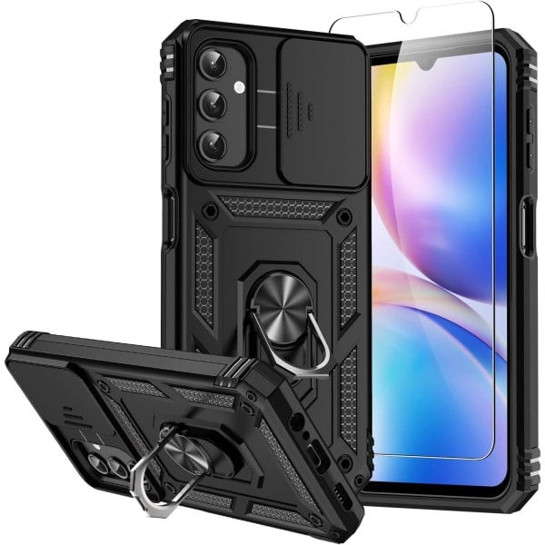 IC Galaxy A14 5G -kotelo, Samsung Galaxy A14 5G -kotelo, näytönsuojan ja kannen kanssa, [Sotilasluokka] 16ft.Samsung A14 5G