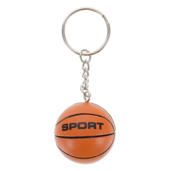 Basket Nyckelring eativ nyckelringar Väska Hängande prydnad Ball Game Fan Souvenir (kurv, slät yta) IC