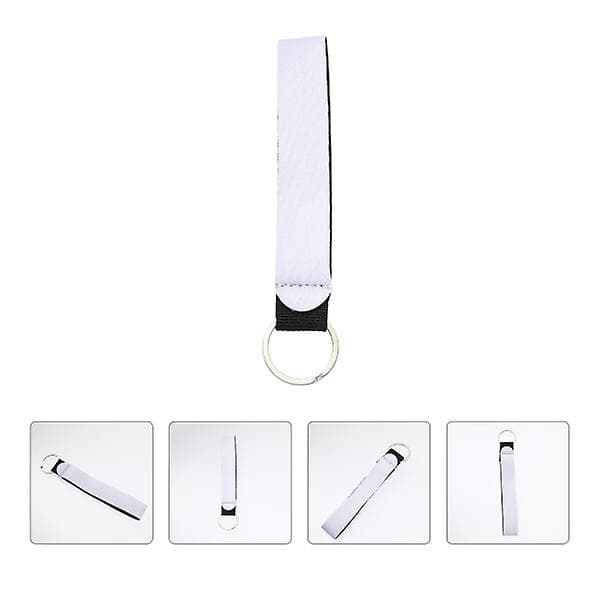 10 stk Nøgleringe med Armbånd Nøglering Bulk Håndleds Nøglering IC