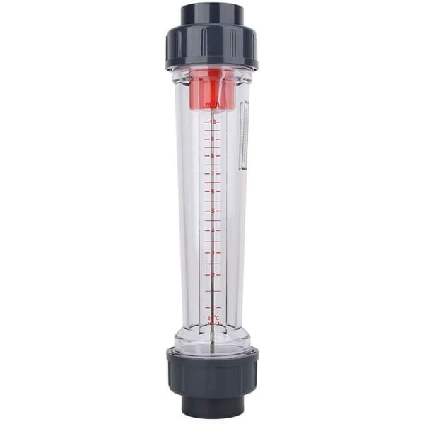 50mm Plastflödesmätare 1-10m3/h Hög Noggrannhet för Pool LZS-40D Vätskerotameter