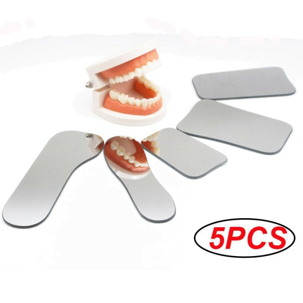 IC 5-pack tandundersökningsspeglar intraoral bitglaspegel