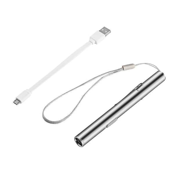 IC Lääketieteellinen kätevä kynämäinen USB-ladattava taskulamppu Led Torch