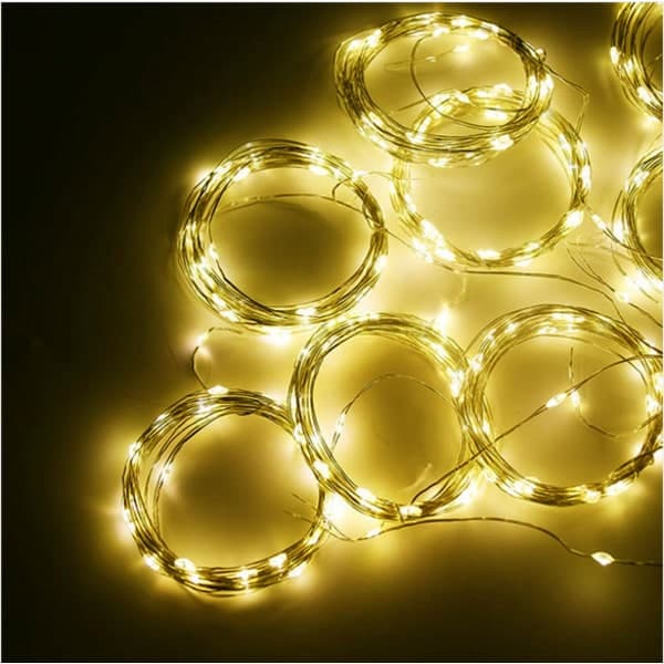IC LED-gardin 3x1m - Varmt hvitt