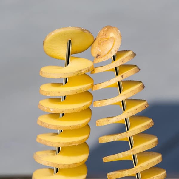 Tornado Chips Verktøy Potet - Spiral Kutter - Manuell & Sikker
