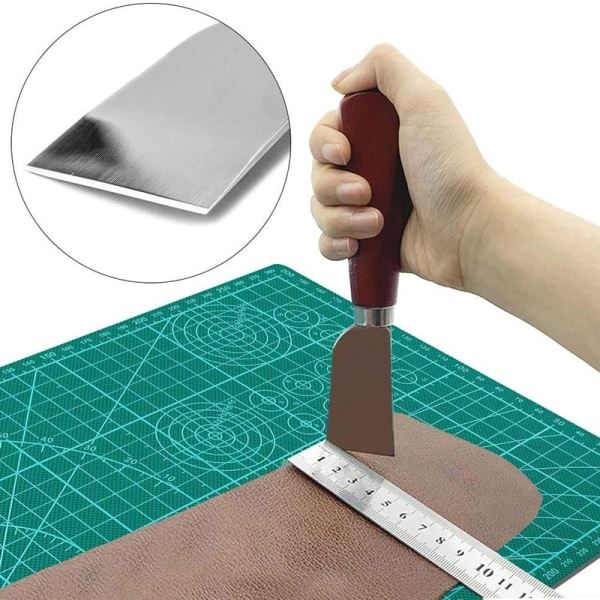 IC Profesjonelt lærhåndverk DIY Craft Skarping Skiving Til B
