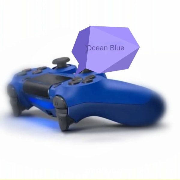 Trådløs spillkontroll for PS4/ Pro/Slim/PC Bluetooth-gamepad Dobbel vibrasjon Rose gull