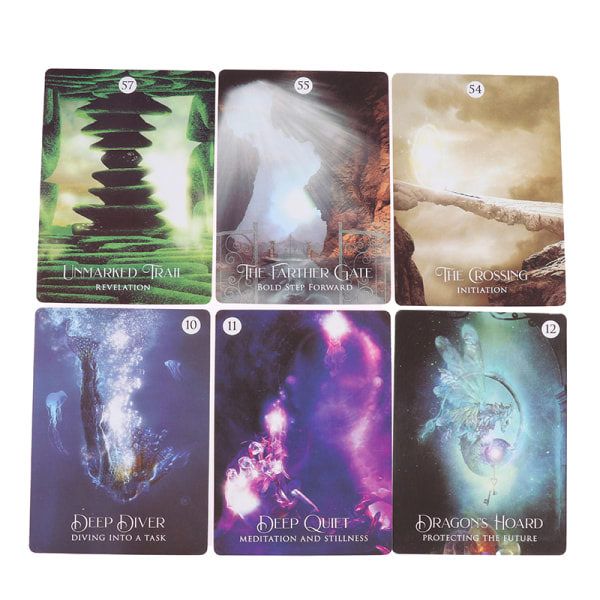 IC The Shaman Dream Oracle Cards Tarot Card Party Prophecy Divinat Monivärinen one size