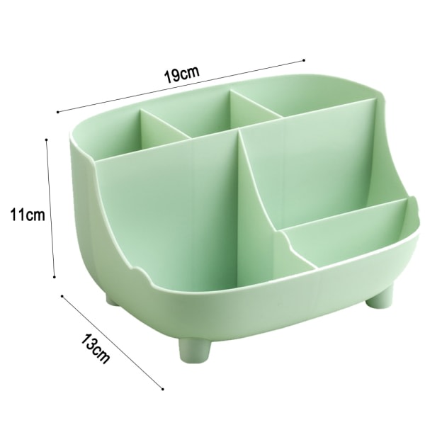 IG Skrivebordsopbevaringsarrangør, penna penna kortholder Box Container grøn