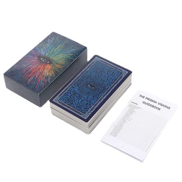 IC 12*7cm Prisma Tarot Brettspill Leke Spådom Profet Ny Visjon Prisma Tarot One Size