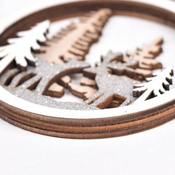IC bitar julgransprydnader julhänge jul style 3