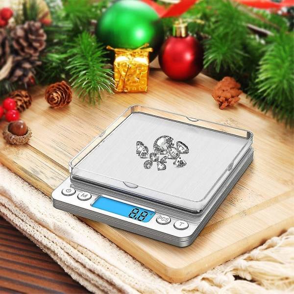 IC CNE Digital Køkkenvægt, 500 g/0,01 g Små Smykker S
