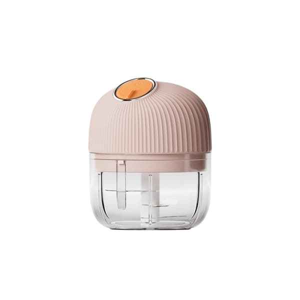 IC Hvidløgshakker, elektrisk bærbar 250ML, rosa