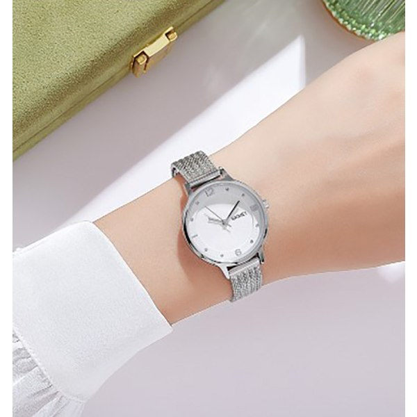 IC Herreure Mekanisk Skelet Glas Bagside Romerske Tal Dial Armbåndsur