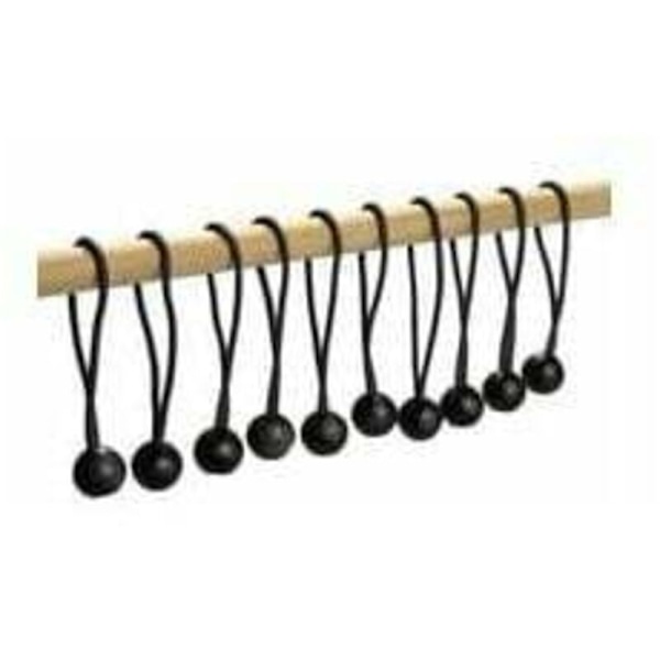 Elastisk gummistropp för presenning - 10-pack