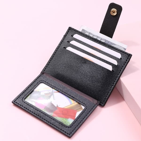 Case Mini Clip ID-kort Svart