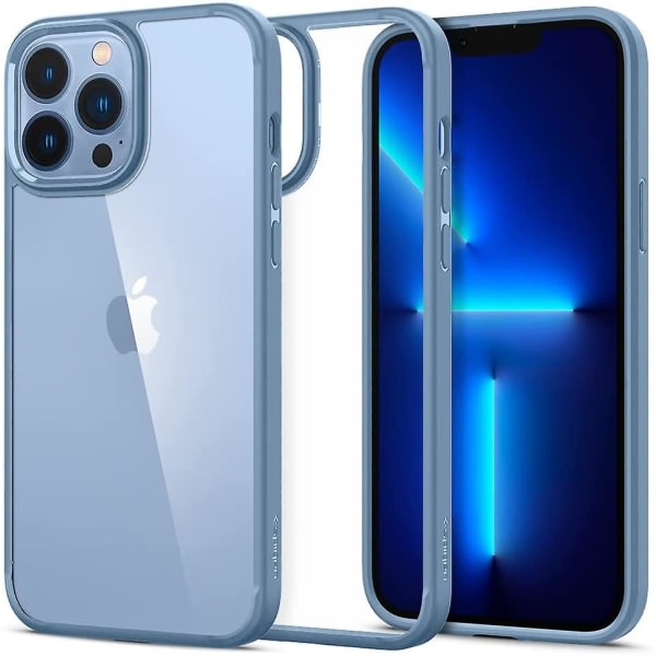 IC Spigen Super Hybrid [anti-keltaisuuden teknologia] Suunniteltu iPhone 13 Pro Max -kotelolle (2021) - Kristallinkirkas