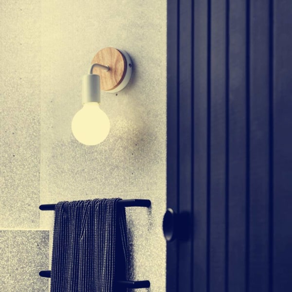 IC Vit trädekor LED vägglampa Upp/Ned Dekorativ inomhuslampa
